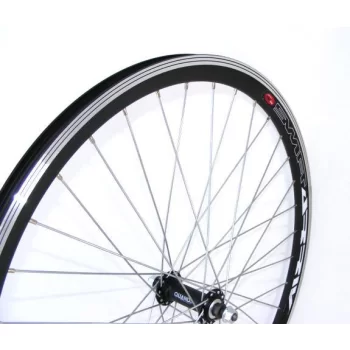 Koło 26" przód stożek piasta Quando czarne