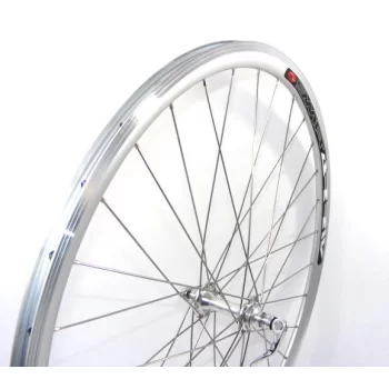 Koło 28" P.Stożek szosa nierdz. srebrne Q-Lai