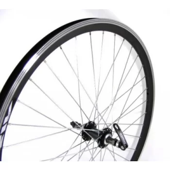 Koło 26" tył wolnobieg stożek piasta Quando QR cz