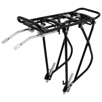 Bagażnik tylny Kaiwei 2 – alu, 24”–28" czarny