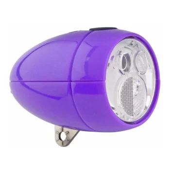 Lampka przednia AXA Vintage R16 fioletowa