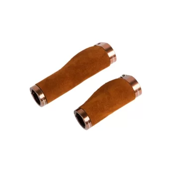 Chwyty kierownicy zamszowe Le Grand SUMAC brown