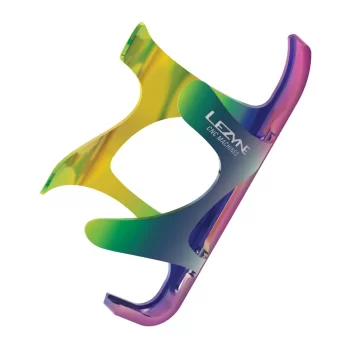 Koszyk na bidon Lezyne Cage aluminium neo metallic