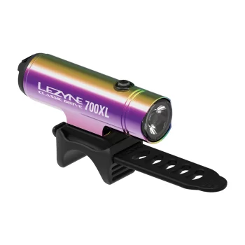 Lampka przednia Lezyne 700 lumenów, usb neo metall