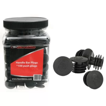 Korki do kierownicy Lizadrskins czarne