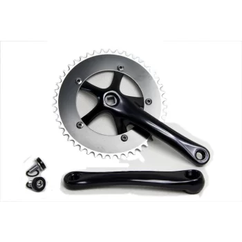 Mechanizm korbowy 1/8" alu czarny