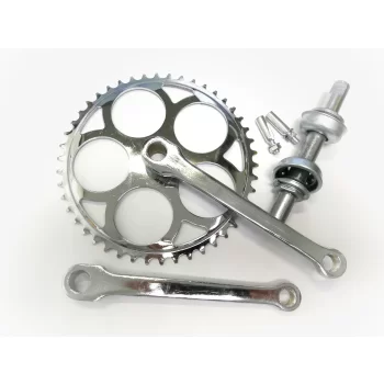 Mechanizm korbowy 46T z osią na klin