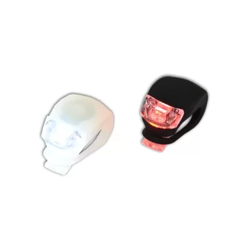 Lampki 2 Led Frog biała/czarna