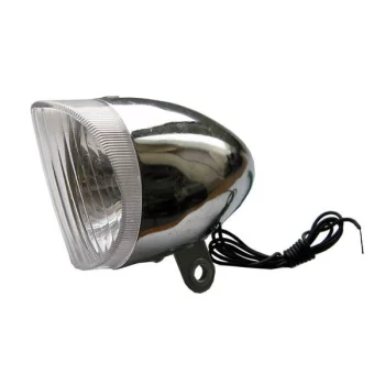 Lampa przód Chrom Retro na dynamo