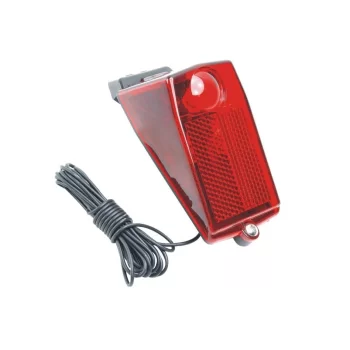 Lampa tył na dynamo z przewodem 409 led na błotnik