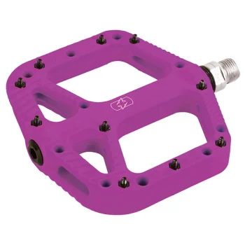 Pedały Oxf Loam 20 Flat fiolet,nylon,oś 9/16,20pin