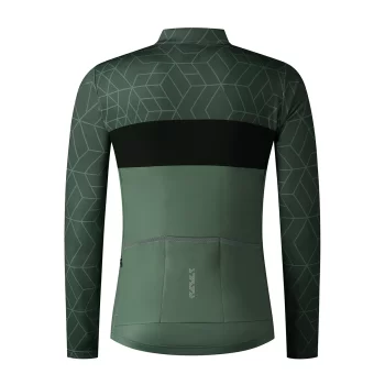 Shimano Bluza Vertex Printed Jersey Army Green L