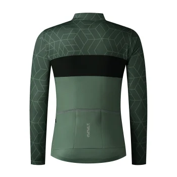 Bluza Shimano Vertex Printed Jersey Army Green L