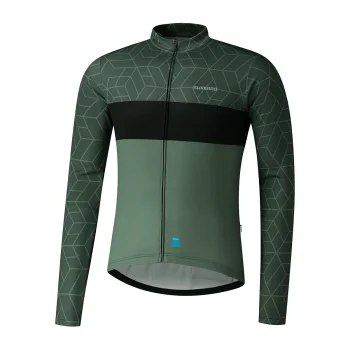 Shimano Bluza Vertex Printed Jersey Army Green XL