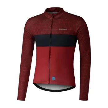 Shimano Bluza Vertex Printed Jersey Red L