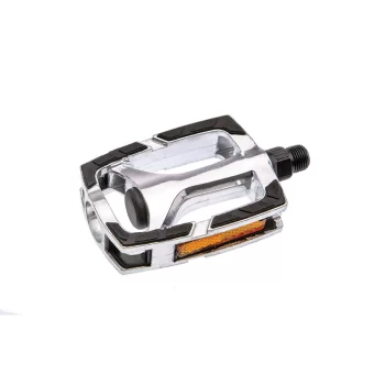 Pedały DeOne alu, antypośl., łoż. kulkowe oś boron