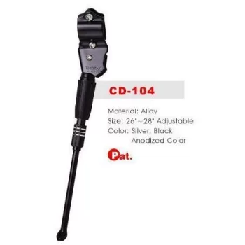 Podpórka 26-28" CD-104 na dolne ramię czrna