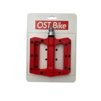 Pedały Ost Pcv łożyska maszynowe czerwone