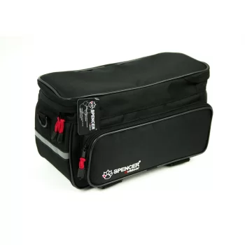 Sakwa na bagażnik Spencer 10L, trzy kieszenie