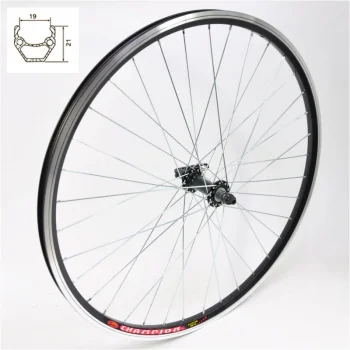 Koło 26" przód SFDM-CT10F QR;VB;CZ/SR/CZ