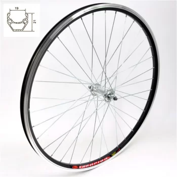 Koło 26" przód SFDM-CT15F 3/8";VB;SR/CZ