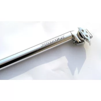 Wspornik siodła Promax 30,2x350mm srebrny