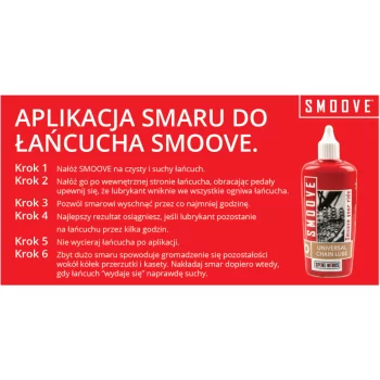 Smar/wosk SMOOVE do łańcucha 125ml