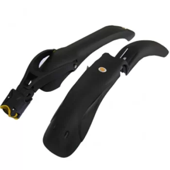 Błotnik kpl. SPL-HC2 PCV;24"-28";AMT;Czarny