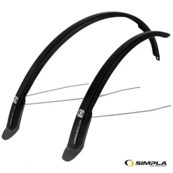 Błotnik kpl. SPL-UBIQUIT 28" PCV 45mm czarny