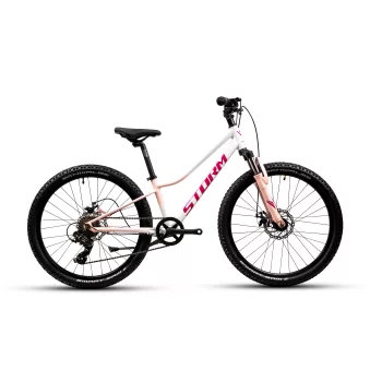 Rower Storm Bella 24 Light 2HD biała perła