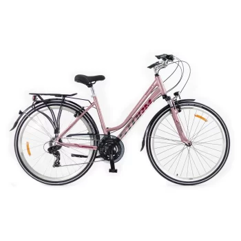 Rower Storm Marathon 1.0 Lady 17" brudny róż