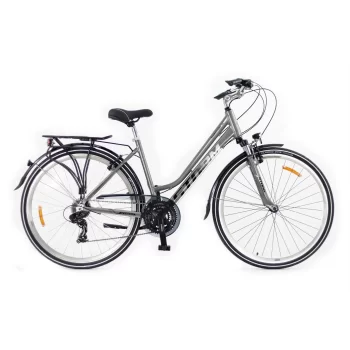 Rower Storm Marathon 1.0 Lady 17" srebrny/biały