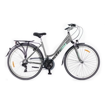 Rower Storm Marathon 1.0 Lady 17" srebrno-morski