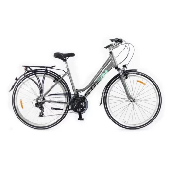 Rower Storm Marathon 1.0 Lady 17" srebrno-morski