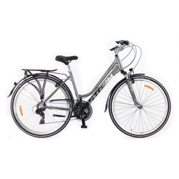 Rower Storm Marathon 1.0 Lady 19" srebrny/biały
