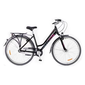 Rower Storm Marathon 3.0 7S Lady 17" czarny/fuksja