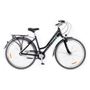 Rower Storm Marathon 3.0 7S Lady 19" czarny/mięta