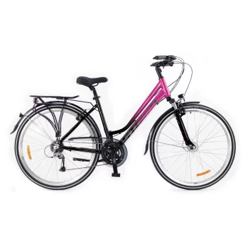 Rower Storm Marathon 6.0 Lady 17" czarny/fuksja