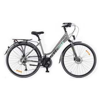 Rower Storm Marathon 8.0 Lady 17" srebrny/morski