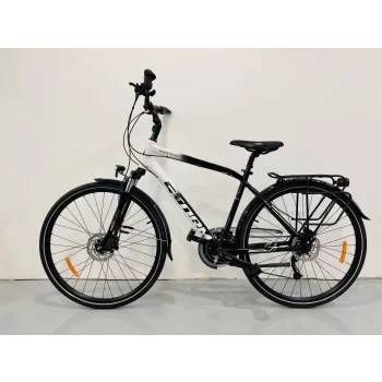 Rower Storm Marathon 9.0 19" biało czarny