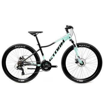 Rower Storm Queen 26 15" 2D turkus/czarny mat