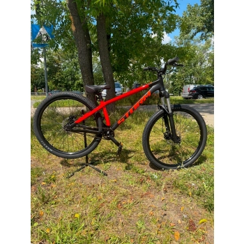 Rower Storm Dirt 26 1.0 13" czarny lawa (pomarańcz