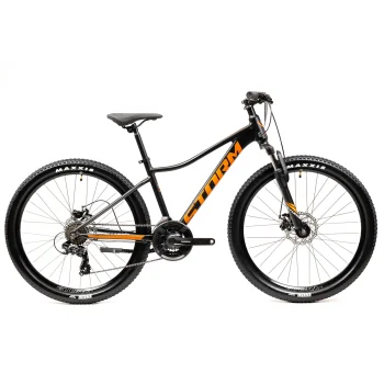 Rower Storm Racer 26 15" 1.0 2D czarny-pomarań mat
