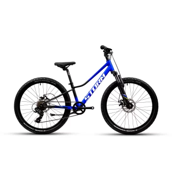 Rower Storm Rocky 24 Light 2D niebieski mat