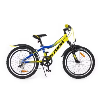 Rower Storm Racer 20 10,5" VBR żółto-granat