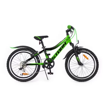 Rower Storm Racer 20 10,5" VBR zielono-czarny