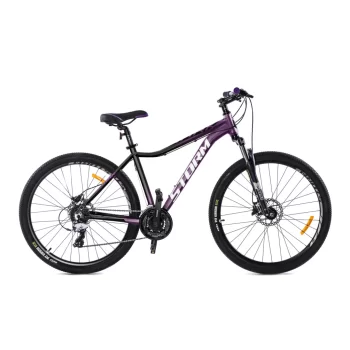 Rower Storm Shark Lady 29 8.0 19"2HD czar-śliw