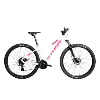 Rower Storm Trail 27,5 1.0 Lady 13" biało-różowy