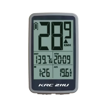 Licznik rowerowy KRC 211U, 11 funkcji, przew. USB