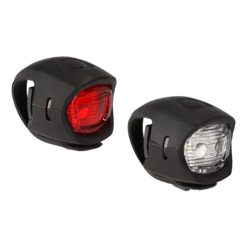 Zestaw lampek rowerowych Easy Set